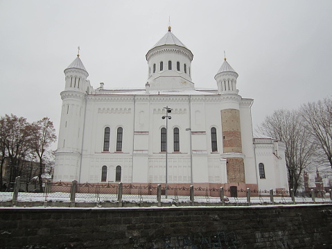 Orthodox church of the Assumption in Vilnius. Founded in 1346.