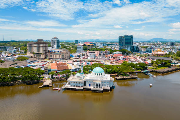 istock waterfront of Sarawak river in Kuching 1677327375