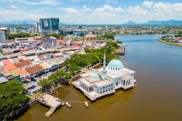 istock waterfront of Sarawak river in Kuching 1677331648