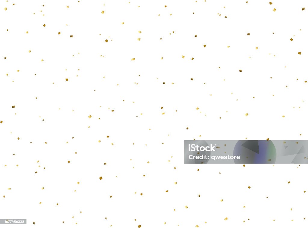 Confetti Dust Confetti Dust Meta Gold Stock Illustration - Download Image Now ...
