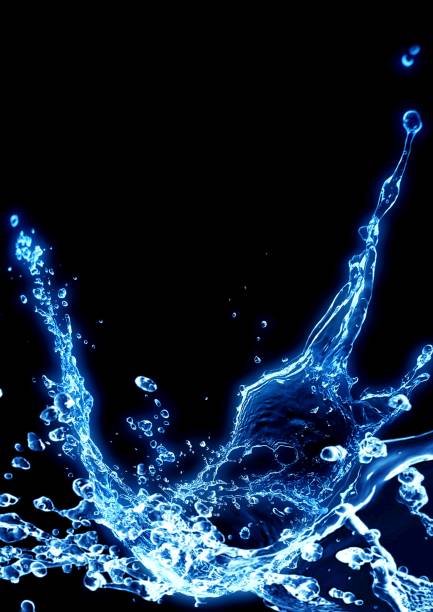 istock 3d illustration of abstract blue waves and splashes 1677522030
