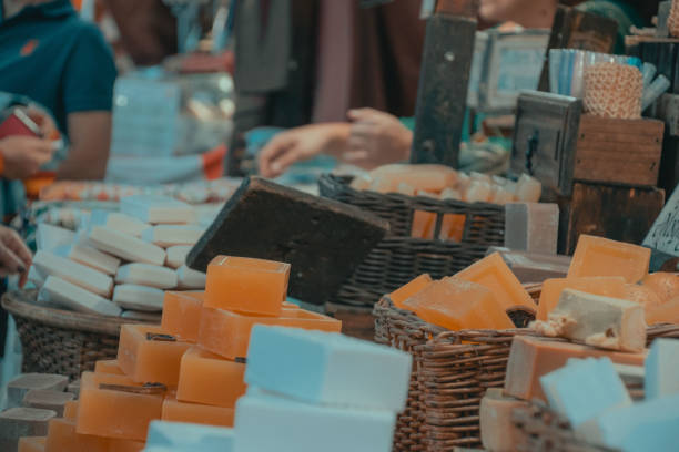istock handmade soap stall at a medieval fair 1677571252