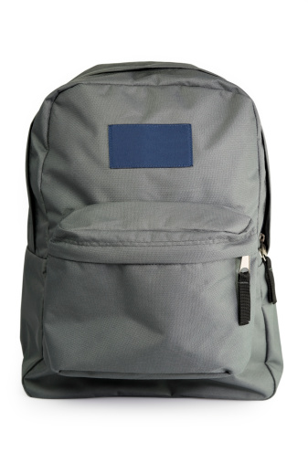 Backpack Isolated With Clipping Path