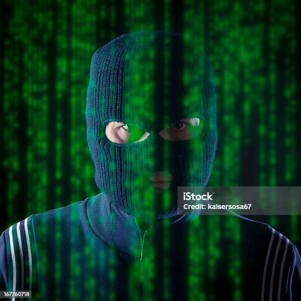 Foto de Hacker e mais fotos de stock de Codificação - Codificação, Computador, Crime