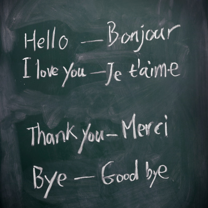 De aprendizaje francés photo