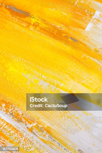 istock Yellow paint. 167761608