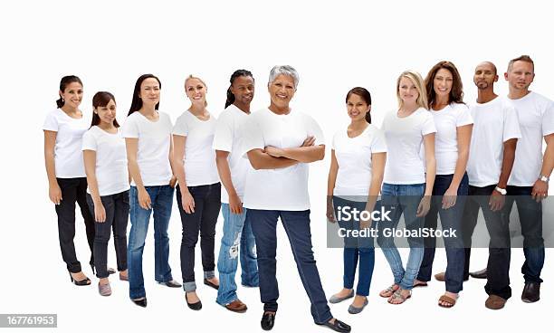 그룹 혼합됨 리우로 직원관리 백인종에 대한 스톡 사진 및 기타 이미지 - 백인종, 흰색, 40-49세