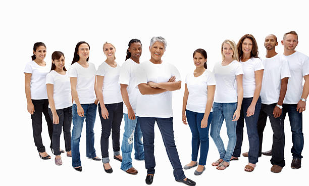 istock Group of mixed race people 167761953