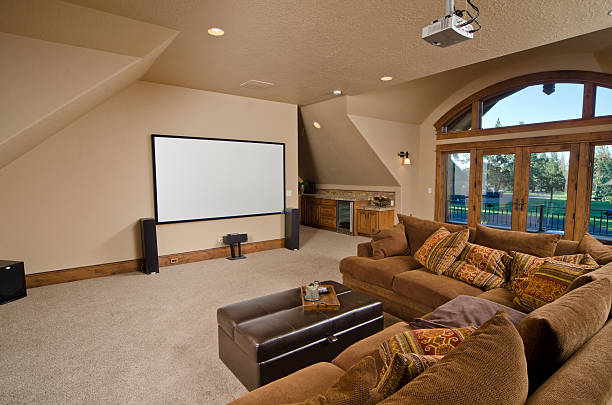 istock Home theater room 167762194