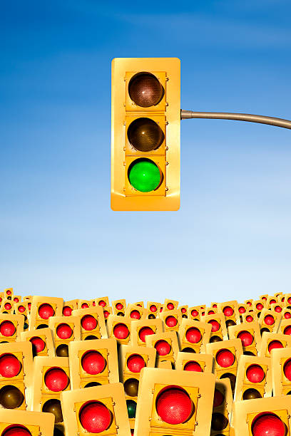 istock Traffic light green go signal concept 167762564