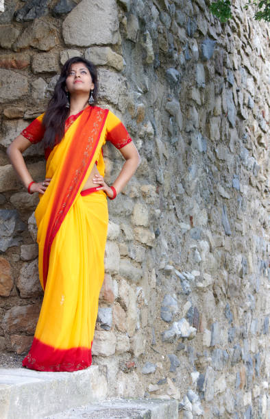 istock indian woman with a colorful sari 167762668