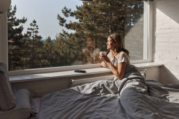 istock Enjoying in morning coffee! 1677643026
