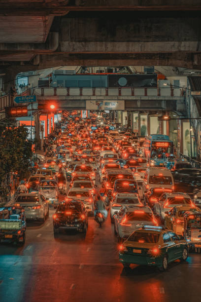 istock Heavy traffic in Bangkok 1677678278