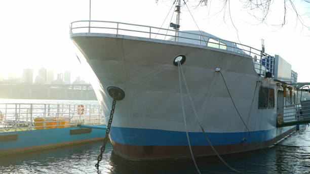 istock A ship moored at a riverside dock in Seoul, South Korea 1677705710