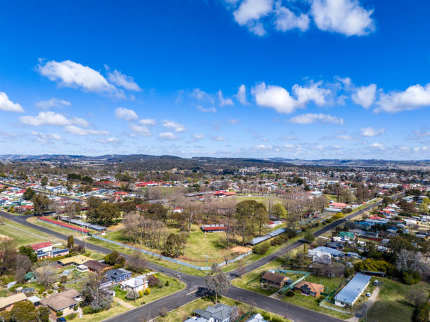 istock Aerial Image Glen Innes, Australia 1677708731