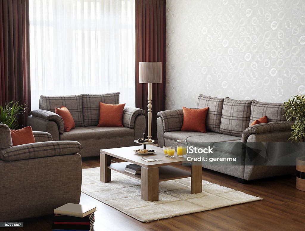 Sala de estar - Foto de stock de Interior royalty-free