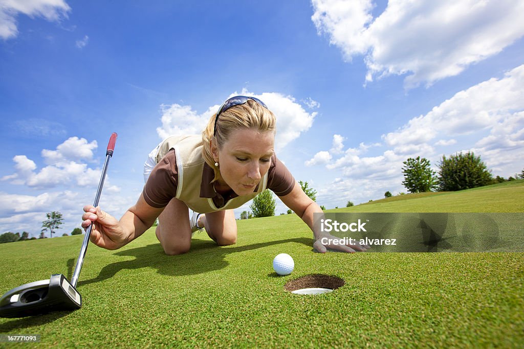 女性ゴルファー、浮気 - 女性のロイヤリティフリーストックフォト