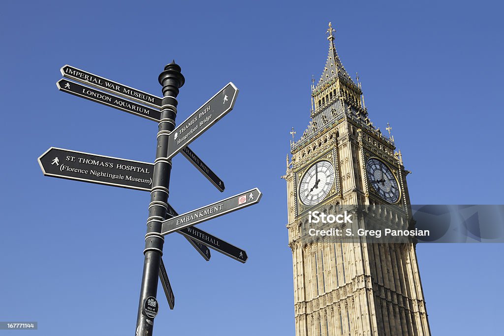 Big Ben - Foto stock royalty-free di Ambientazione esterna