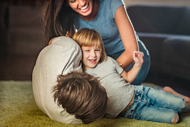istock Family's' fun at home! 1677718147