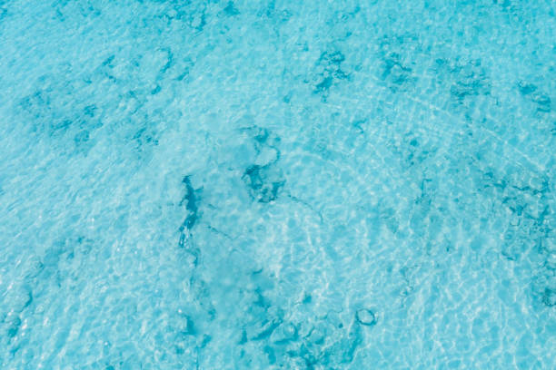 istock Tropical beach water  with crystal clear water on beach background 1677786289