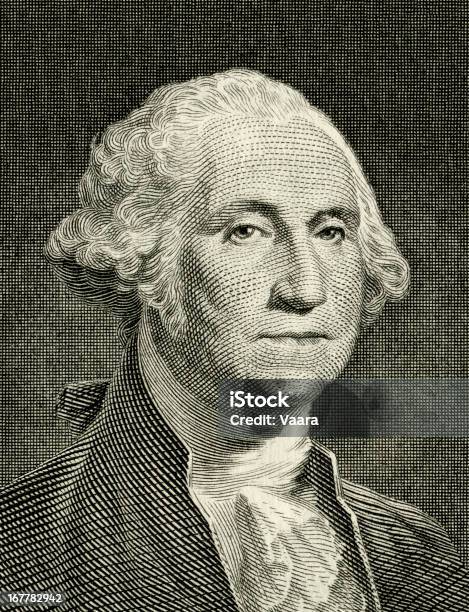 George Washington Portrait Stock Photo - Download Image Now - George Washington, American One Dollar Bill, US Paper Currency