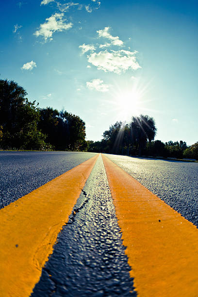 istock Country road in USA 167791464