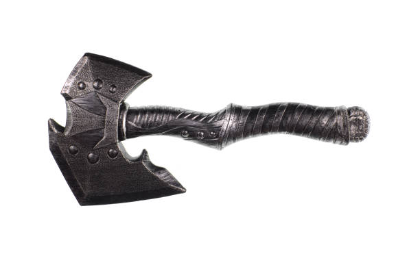 istock fantasy battle ax isolated on white background 1677924190
