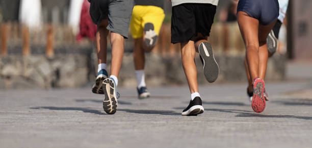 istock Running children, young athletes run in a kids run race 1677976026