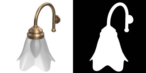 istock Flower shaped wall lamp 1677999093