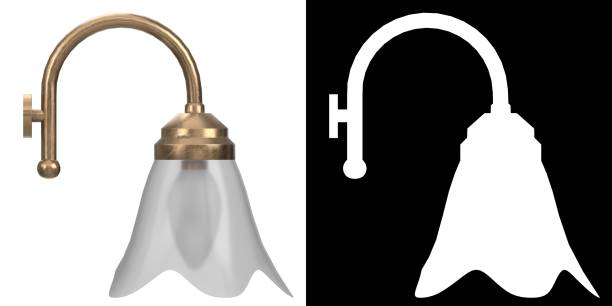 istock Flower shaped wall lamp 1677999095