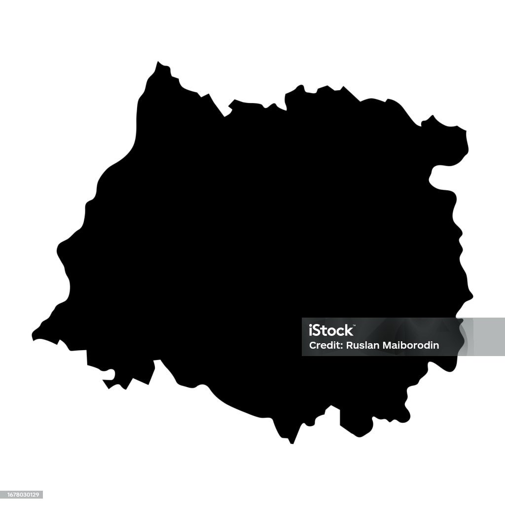 Karte Der Region Maule Verwaltungsgliederung Von Chile Stock Vektor Art