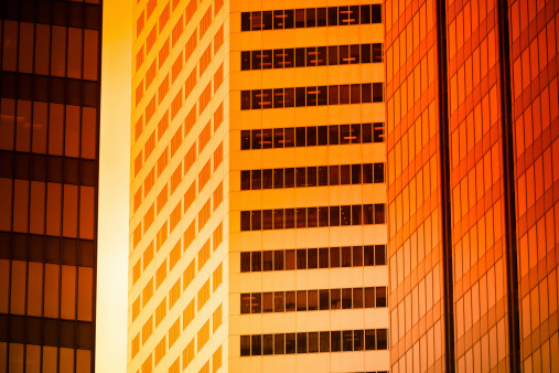 Skycraper arquitectura de la ciudad de Houston, de fondo photo