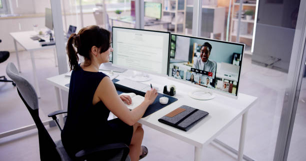 istock Online Video Conference Job Interview Meeting 1678077985