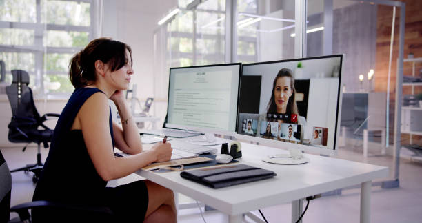 istock Online Video Conference Job Interview Meeting 1678077990