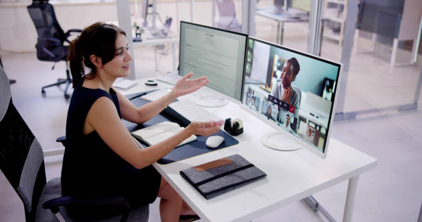 istock Online Video Conference Job Interview Meeting 1678078514
