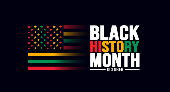 Black History Month background template