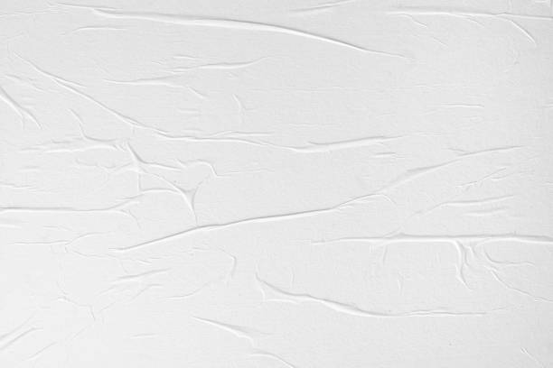 istock White paper with folds as a background. 1678283644