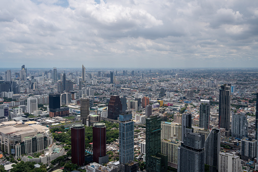 View the Cityscape and Buildings of Bangkok in Thailand Southeast  Asia