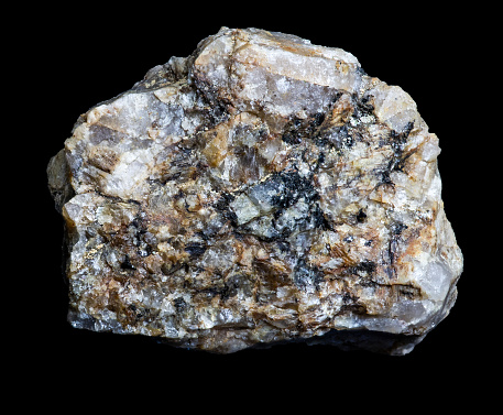 Crystal raw ore
