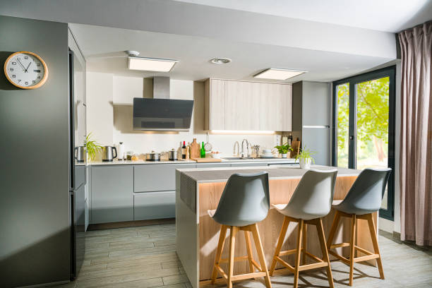 istock Modern domestic kitchen furniture 1678433823