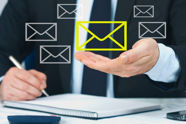 istock businessman with the concept of electronic mail, e-mail 1678468399
