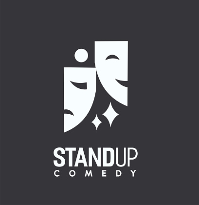 Stand Up Comedy Design with Funny Character Design
