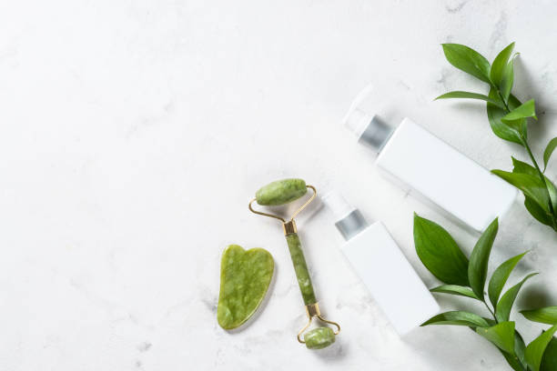 istock Spa therapy, wellness, skincare product at white. 1678497741