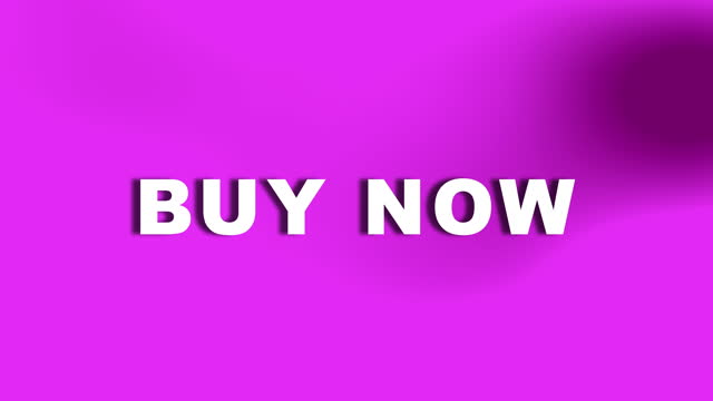 Buy Now Text on Pink Background