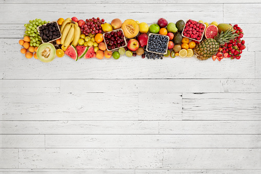 Organic Fruit Banner