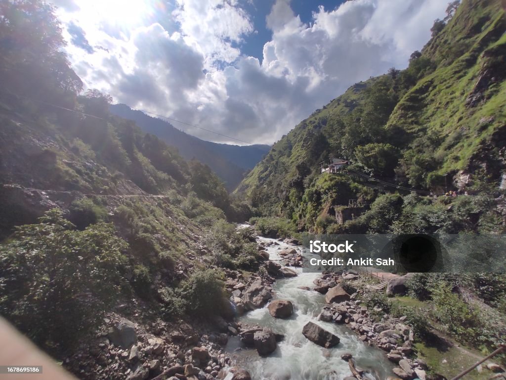 Himalayan Rivers Reeels Beautiful Natural Scenery Of Himalayan Glacier River Valley During ...