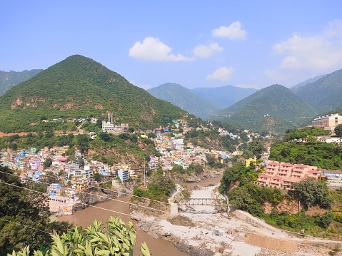 Shimla city view in Himachal Pradesh ,India
