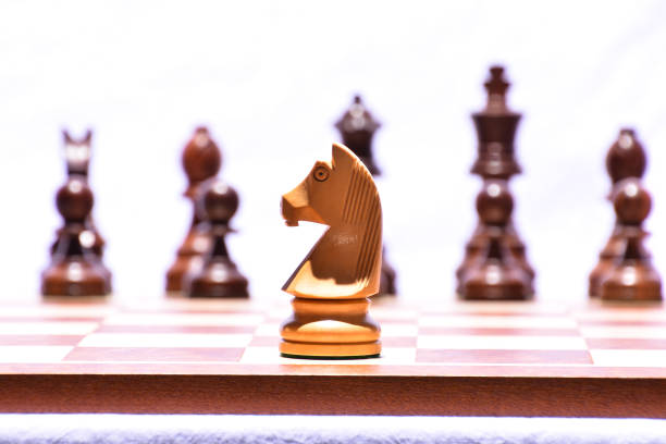 Photo Picture of the Classic Wooden Chess Piece