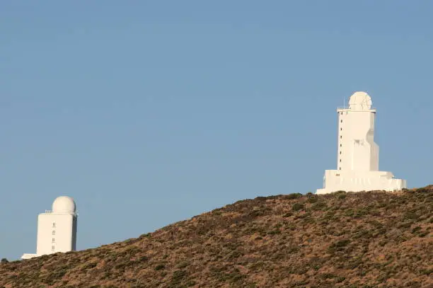 An Astronomical Observatory in Teide Volcan, Spain