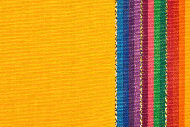 istock Vibrant Threads. Latin Tapestry. Colorful Woven Textile Background. 1678810718